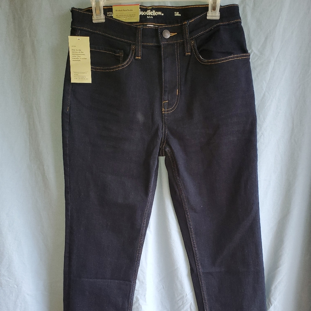 Goodfellow & Co men's slim fit black jeans